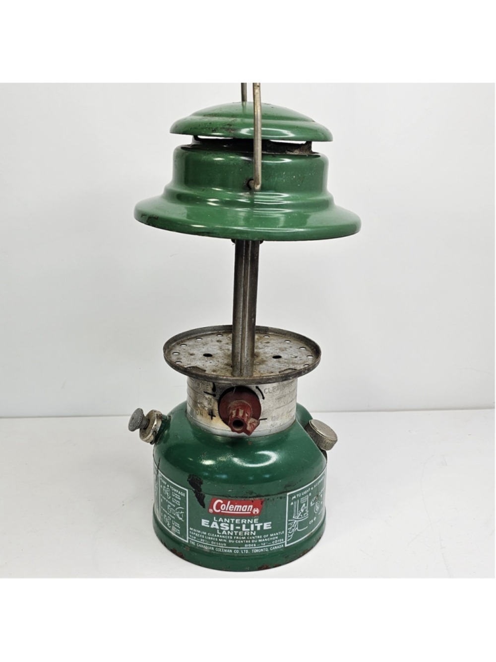 Coleman 321b Lantern Untested Clean Dated 1980 No Globe/Mantle
